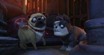 I'm fine. It only hit my collar. - The Nut Job 2: Nutty by Nature