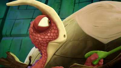 I'm fine. Thanks for helping me, guys. - Gigantosaurus