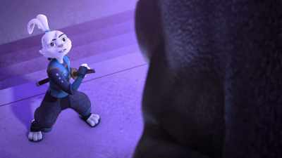 I'm flattered, - Samurai Rabbit: The Usagi Chronicles