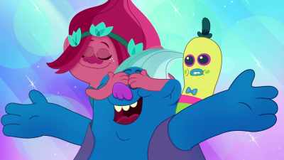 I'm flying, Mr. Dinkles!
I'm flying! - Trolls: TrollsTopia