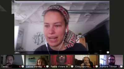 I'm fromthe Netherlands. I'm here with Annette, I think? - Unrest