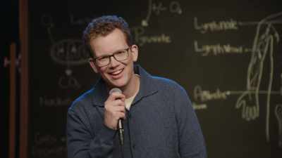 I'm fucking Hank Green.
(audience cheering) - Hank Green: Pissing Out Cancer