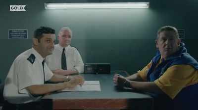 I'm Gemma's cousin, Barry, by the way, - Murder on the Blackpool Express