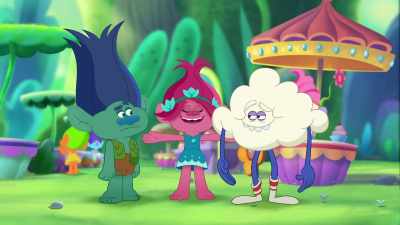 I'm getting you a gift.
Ah! This is gonna be so fun! - Trolls: TrollsTopia