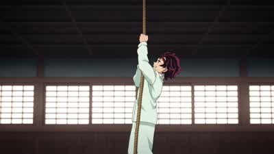 I'm getting used to training while maintaining my Breathing! - Demon Slayer: Kimetsu no Yaiba