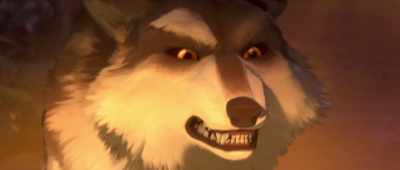 I'm glad you asked. It was
dark and I lost my glasses. - White Fang