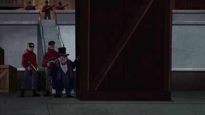 I'm glad you asked me
to obtain this device for you. - Batman vs Teenage Mutant Ninja Turtles