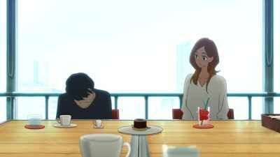 I'm glad you can
stay cool like that, Hinako. - Ride Your Wave