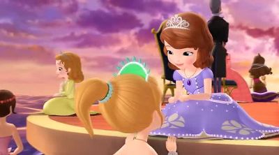 I'm glad everyone's getting along - Sofia the First: The Floating Palace