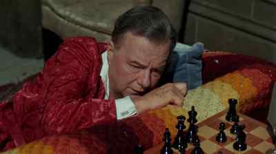 I'm glad he is asleep
and cannot hear that. - One of Our Spies Is Missing