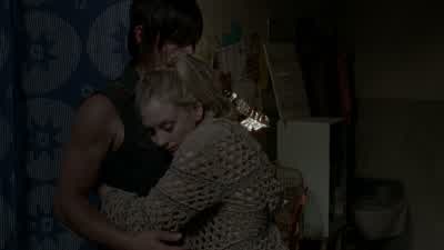 I'm glad I didn't say good-bye. - The Walking Dead