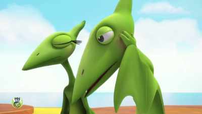 I'm glad I don't have to swoop
and dive for fish all day. - Dinosaur Train: Adventure Island