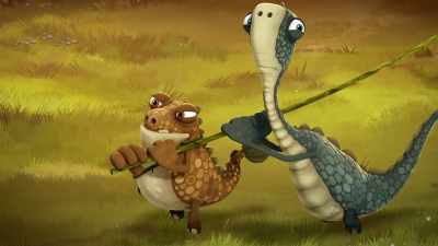 I'm glad we only have to bury it
once every 100 years. - Gigantosaurus