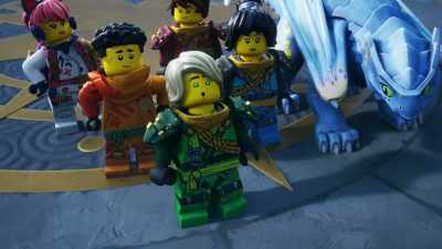 I'm glad we passed the test, - LEGO Ninjago: Dragons Rising