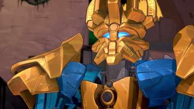 I'm glad to see you have made peace
with your creatures. - Lego Bionicle: The Journey to One