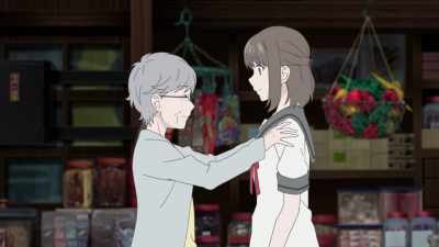 I'm glad to see you here, Mio. - Over the Sky