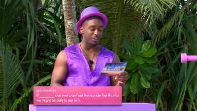 I'M GLAD SOMEONE CAUGHT THAT,
TOO. - Love Island