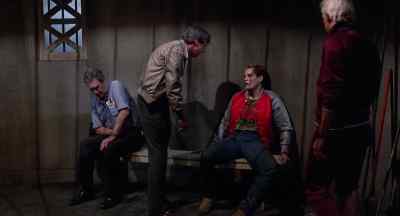 - I'm going back.
- Serone, go with him. - The Return of the Living Dead