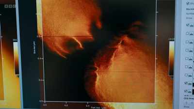 I'm going to be imaging E coli, - Secrets of Size: Atoms to Supergalaxies