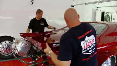 I'm going to be racing Chuck
Seitsinger for the team race tonight. - Street Outlaws No Prep Kings Team Attack