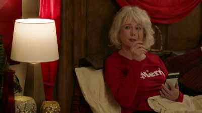 I'm going to blindfold you,
and we're going to play a game - Christmas with the Campbells