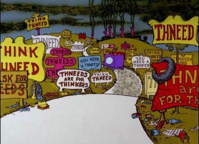 I'm going to continue to speak for the trees - The Lorax