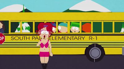 ♪ I'm going down to South Park,
gonna have myself a time ♪ - South Park