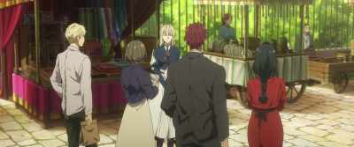 I'm going to excuse myself too. - Violet Evergarden: The Movie