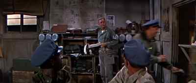 I'm going to headquarters
to make a phone call. - Battle Hymn