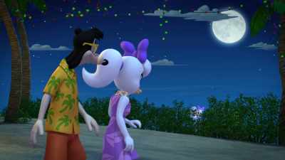 I'm going home to celebrate
with my best friends. - Mickey and Minnie Wish Upon a Christmas