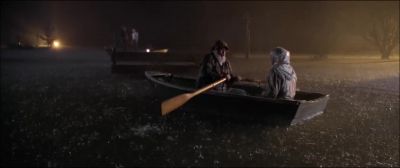I'm going to row back there and see if he will shoot you - Hard Rain