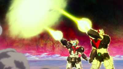 I'm going to send Z
your photo-energy. This way! - Mazinger Z: Infinity