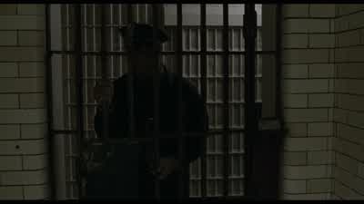 I'm going to show you why we insist on such precautionsOn the afternoon of July 8 1981he complained of chest pains and was taken to the dispensaryHis mouthpiece and restraints were removed for an EKGWhen the nurse leaned over him he did this to herThe - The Silence of the Lambs