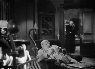 I'm going to spend
the night at me sister-- - Christmas in Connecticut