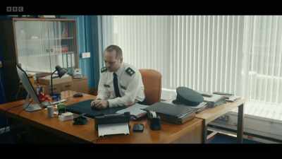 I'm going to step
away from my desk, - Blue Lights