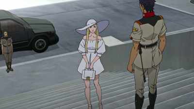 I'm going to test out whether
I'm as lucky as you say, Captain. - Mobile Suit Gundam Hathaway