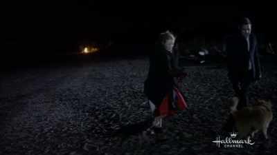 I'm going to text my mom that we found
her before she calls half the Town. - Walking the Dog