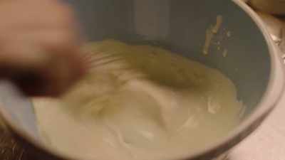 I'm going to whip this until it's
thickened, but still soft and floppy. - Nigella: At My Table