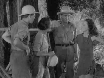 - I'm going with you.
- Jane, darling! - Tarzan Escapes