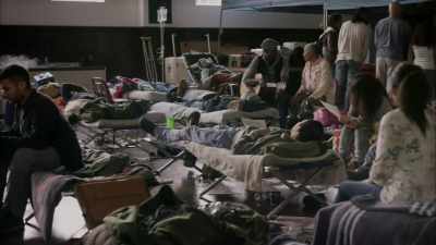 I'm gonna be passing out a
displaced-persons fact sheet, - Signed, Sealed, Delivered: Higher Ground