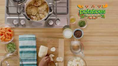 I'm gonna cut up these potatoes, - Muppets Now