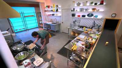 I'm gonna get my greens going - Secret Chef