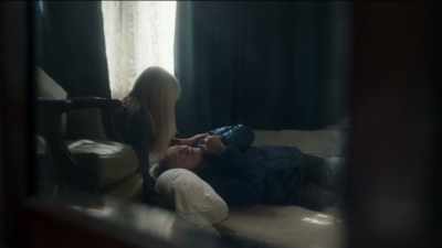 I'm gonna go and get you
another pillow. [ Sniffs ] - Protection