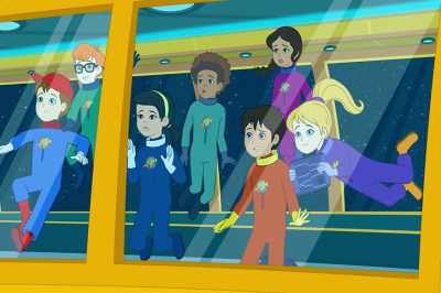 -I'm gonna hit it!
-[alarm beeping] - The Magic School Bus Rides Again