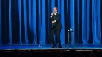 "I'm gonna kill you."
"I'm gonna kill you more." - Jerry Seinfeld: 23 Hours to Kill