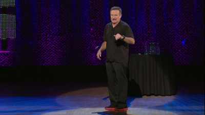 "I'm gonna leave the dick on,
then after an hour - Robin Williams: Come Inside My Mind