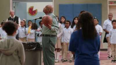 I'm gonna make this
basketball disappear. - Abbott Elementary