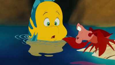 I'm gonna march meself
straight home right now - The Little Mermaid Live!
