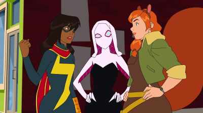I'm gonna need a full dinner report - Marvel Rising: Playing with Fire