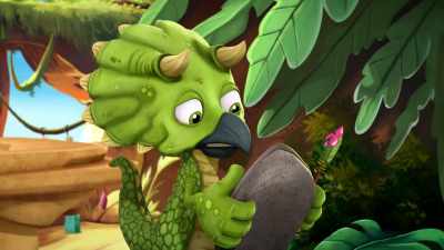 I'm gonna need a special paint
for my eye color. - Gigantosaurus
